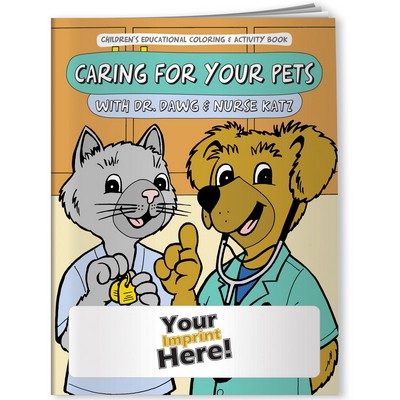 Coloring Book - Caring for Your Pets with Dr. Dawg and Nurse Katz