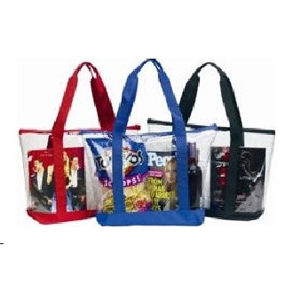 16"x14"x4" Clear Stadium Tote Bag