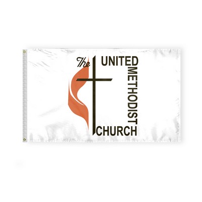 Methodist Flags 3x5 foot