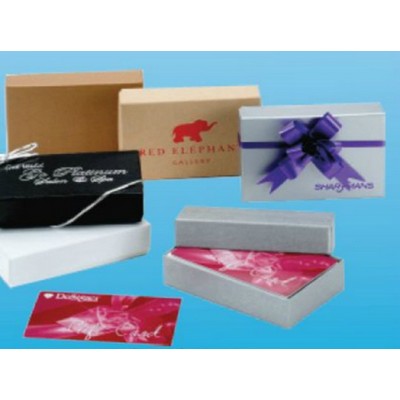 White Standard Gift Card Box