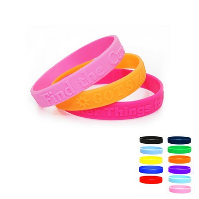 Embossed Silicone Bracelet