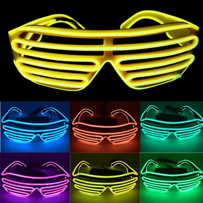 LED Flashing Shutter Glasses