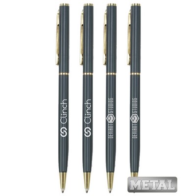 Closeout Union Printed - Promotional - Remarkable - Metal Twist Pen