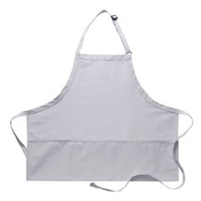 XL Three Pocket Bib Apron 27"L x 31"W Made in USA