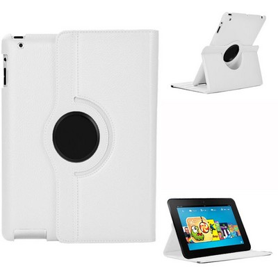 Kidder Rotate Leatherette Case for Kindle Fire HD 7 (White)