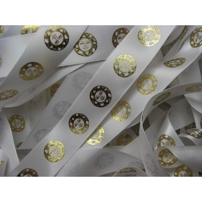 Single Face Satin Ribbon (3/8").