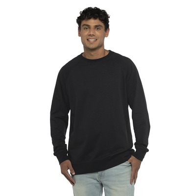 NEXT LEVEL APPAREL Unisex Laguna French Terry Raglan Sweatshirt