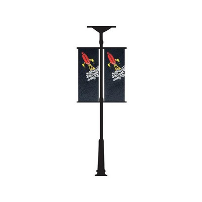 Street Pole Double Sided Replacement Banner 24" x 72"