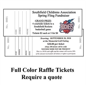 Giant Ticket (Bristol Colors)