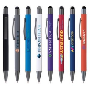 Bowie Softy w/Stylus - ColorJet - Full-Color Metal Pen