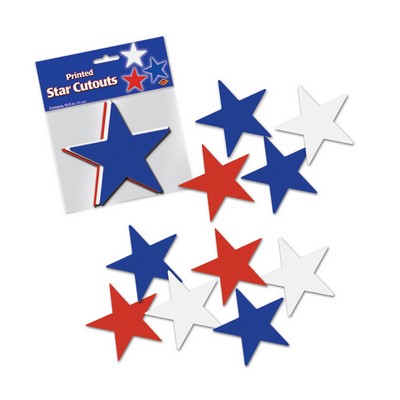 Patriotic Star Cutout