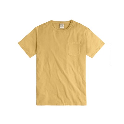 ComfortWash® Garment Dyed Adult Short Sleeve T-Shirt w/Pocket