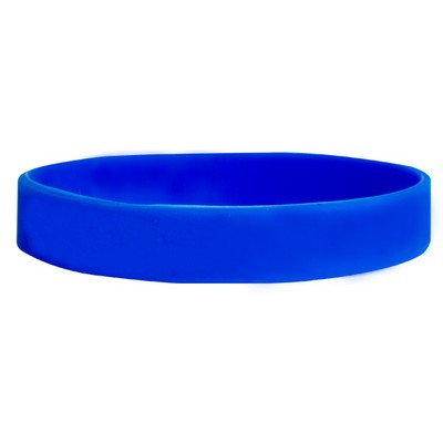 1 1/2-Inch Blank Silicone Wristband