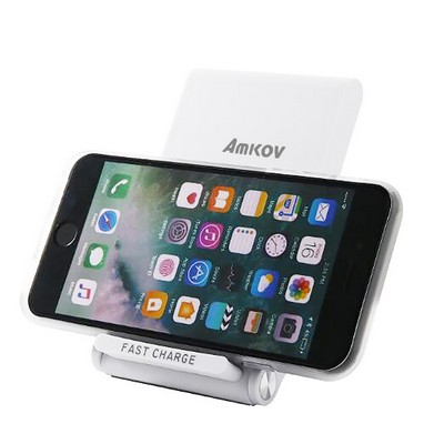 10W Folding Phone Holder Wireless Charger