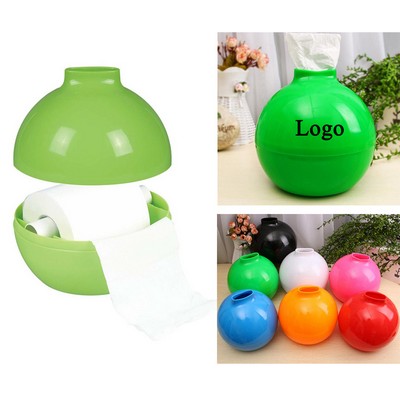 Round Ball Tissue Paper Box