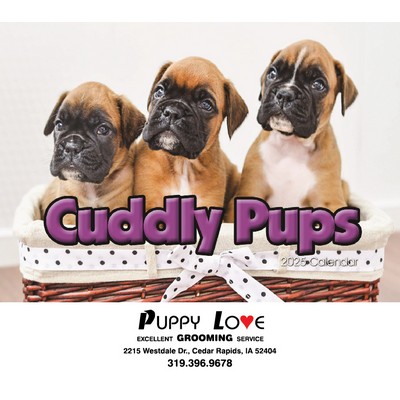 Cuddly Pups 2025 Appointment Calendar