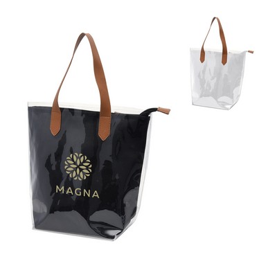 Accord Clear Tote Bag With Pouch