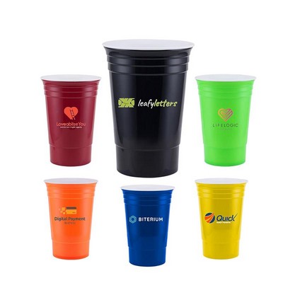 Bold 16 Oz. - - Full Color Double Walled Cup