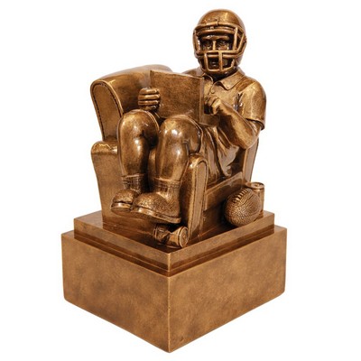 Fantasy Football Man in Chair Award - 9"