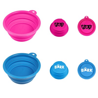 Collapsible Silicone Pet Bowl - 12 oz.