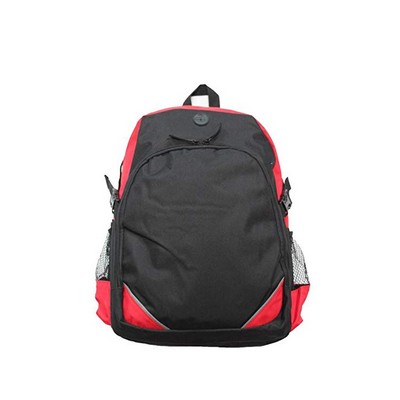 Discovery 16" Durable Polyester Backpack with Padded Back Panel