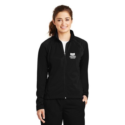 Sport-Tek® Ladies Tricot Track Jacket