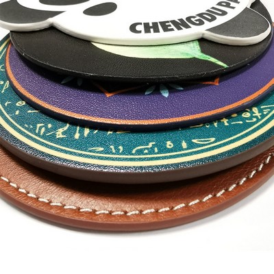 PU Leather Coasters