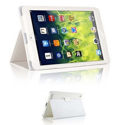 Kidder iPad 10.2" Leatherette Stand Case (White)