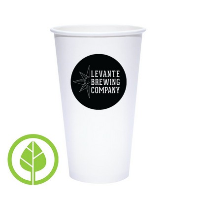 20 Oz. Eco-Friendly PLA Paper Hot Cup