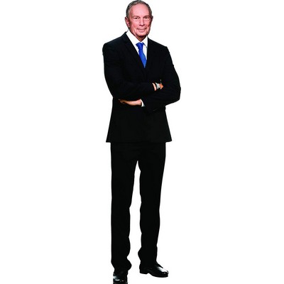 Michael Bloomberg Cardboard Cutout Stand Up| Standee Picture Poster Photo Print 6 Feet Tall