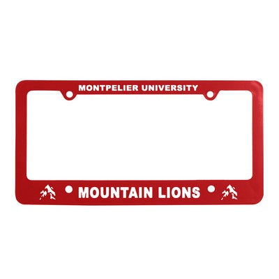 Classic License Frame With 4 Holes