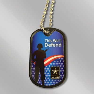 Digital Label Dog Tag (5 Day Production Time)