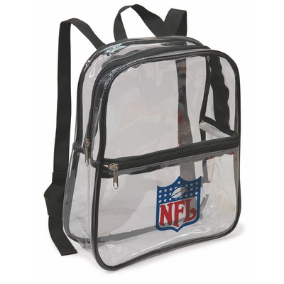 Clear School Vinyl Backpack TSA (10"x12"x4")