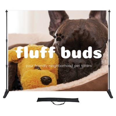 10' x 8' Adjustable Display Kit - Graphic, Hardware, Case