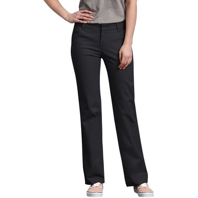 Dickies Women's Stretch Twill Pant - Plus Sizes - RELAXED FIT / STRAIGHT LEG