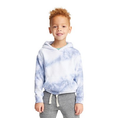 Toddler Fleece Cloud Tie Dye Pullover Hoodie