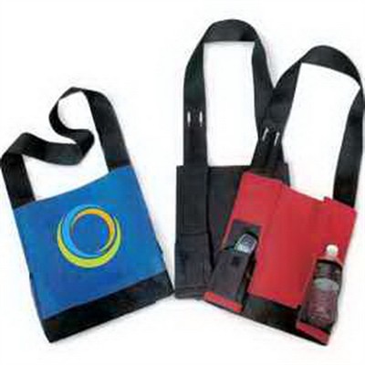 Q-Tees® Shoulder Strap Poly Tote Bag