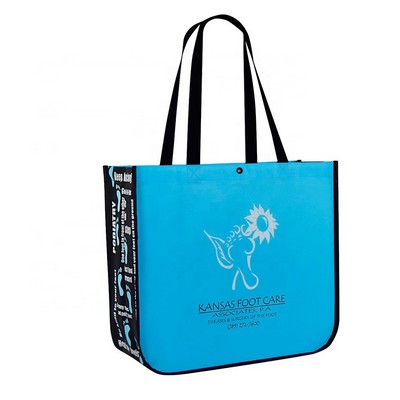 Laminated Shopping Tote Bag