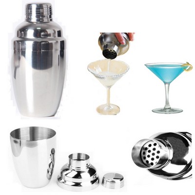 12 Oz. Stainless Steel Cocktail Shaker