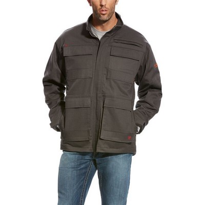 FR Canvas Stretch Dark Gray Jacket