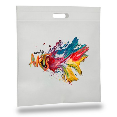 Econo Convention Tote Bag - Full Color Transfer (15" x 16")