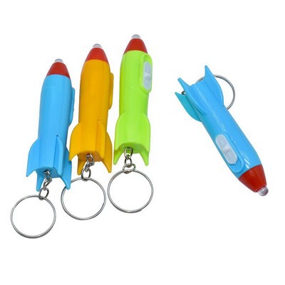 Helicopter Flashlights Keychain