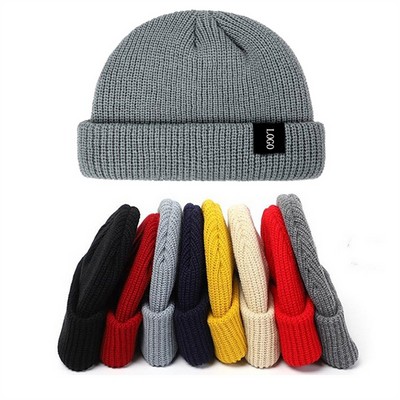 Knitted Skull Cap Beanie