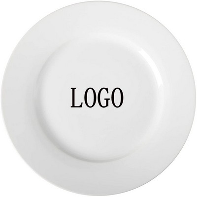 White Dinner Plate