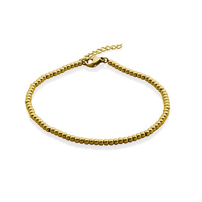 CJ Steelx Bead Bracelet - Gold