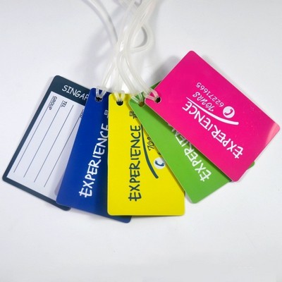 Pvc Plastic Travel Luggage Tag