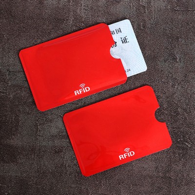 PVC RFID Data Blocking Card Cover