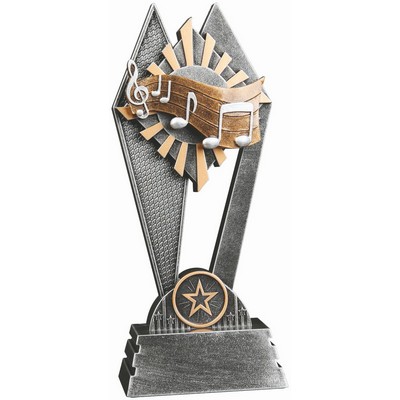 8" Music Sun Ray Award