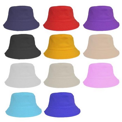 Premium Cotton Blend Twill Outdoor Bucket Hat