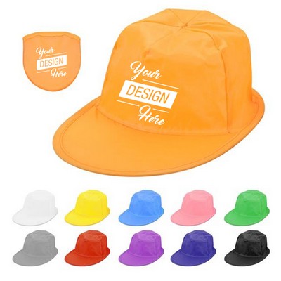 Foldable Baseball Cap With Pouch